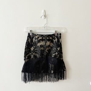 Missguided mini printed skirt